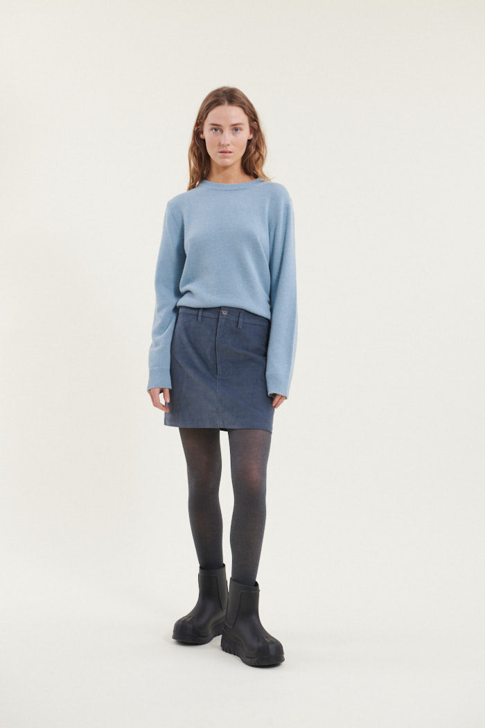 Basic Apparel Jeny Skirt Nederdele 736 Stormy Weather